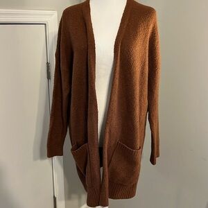 Eileen Fisher brown cardigan M